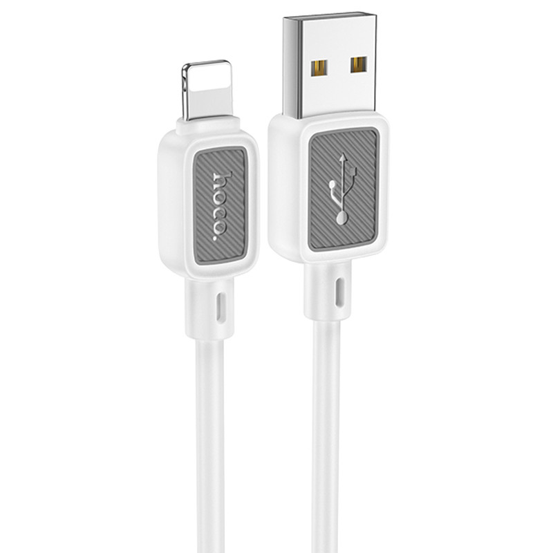 Дата кабель Hoco X108 Benefit USB to Lightning 2.4A (1m) на малюнкі №1