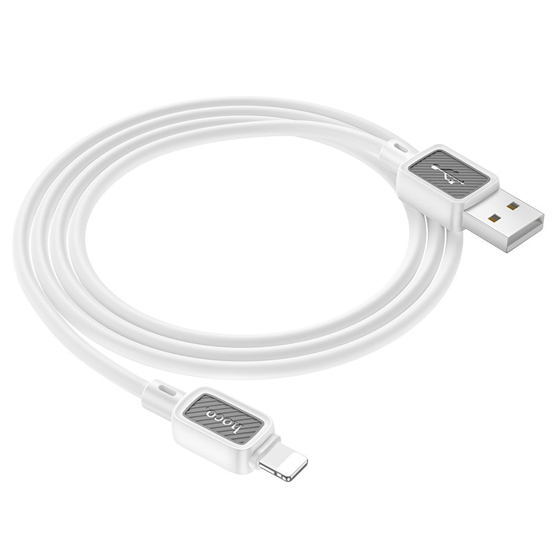 Дата кабель Hoco X108 Benefit USB to Lightning 2.4A (1m) на малюнкі №2