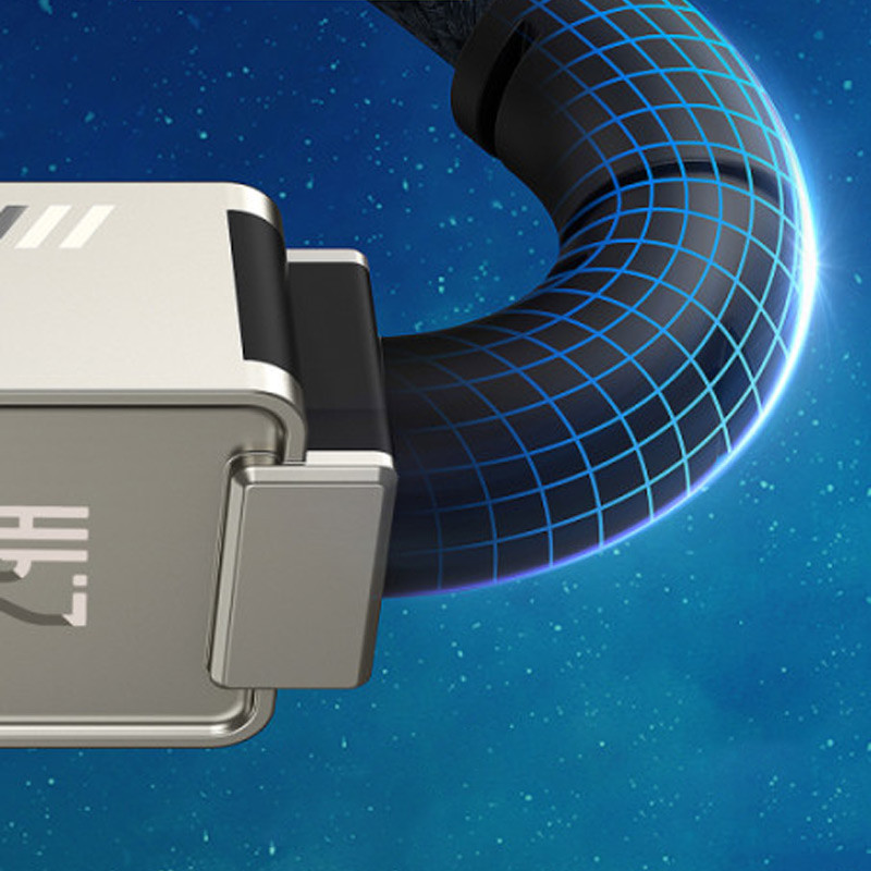 Дата кабель Baseus Unbreakable Series Fast Charging USB to Lightning 2.4A 1m (P10355802111-0) на малюнкі №2