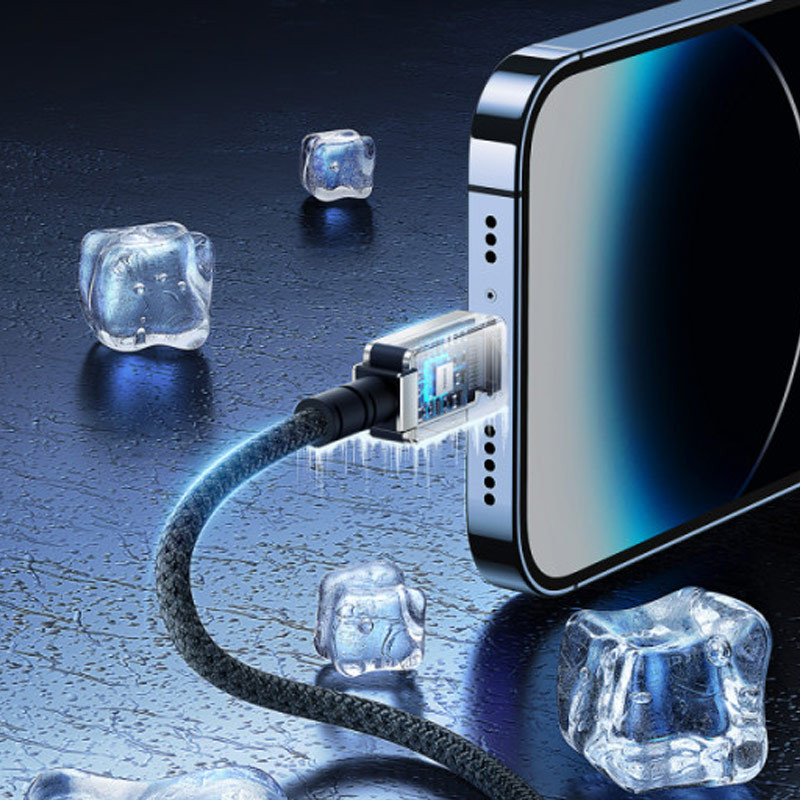 Дата кабель Baseus Unbreakable Series Fast Charging USB to Lightning 2.4A 1m (P10355802111-0) на малюнкі №5