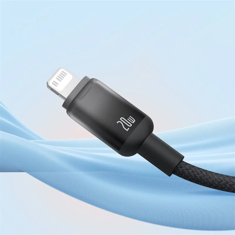 Дата кабель Baseus Discolor Series Fast Charging USB to Lightning 2.4A (1m) (P10374900) на малюнкі №2