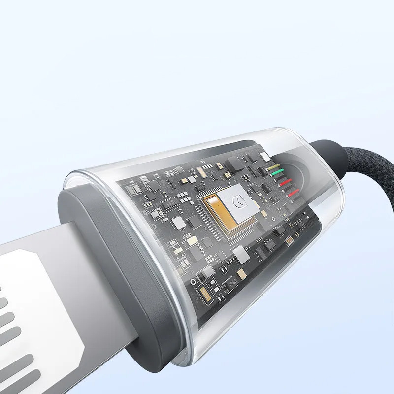 Дата кабель Baseus Discolor Series Fast Charging USB to Lightning 2.4A (1m) (P10374900) на малюнкі №3