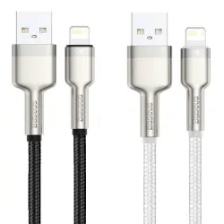 Дата кабель Baseus Cafule Series Metal USB to Lightning 2.4A (2m) (CALJK-B0)