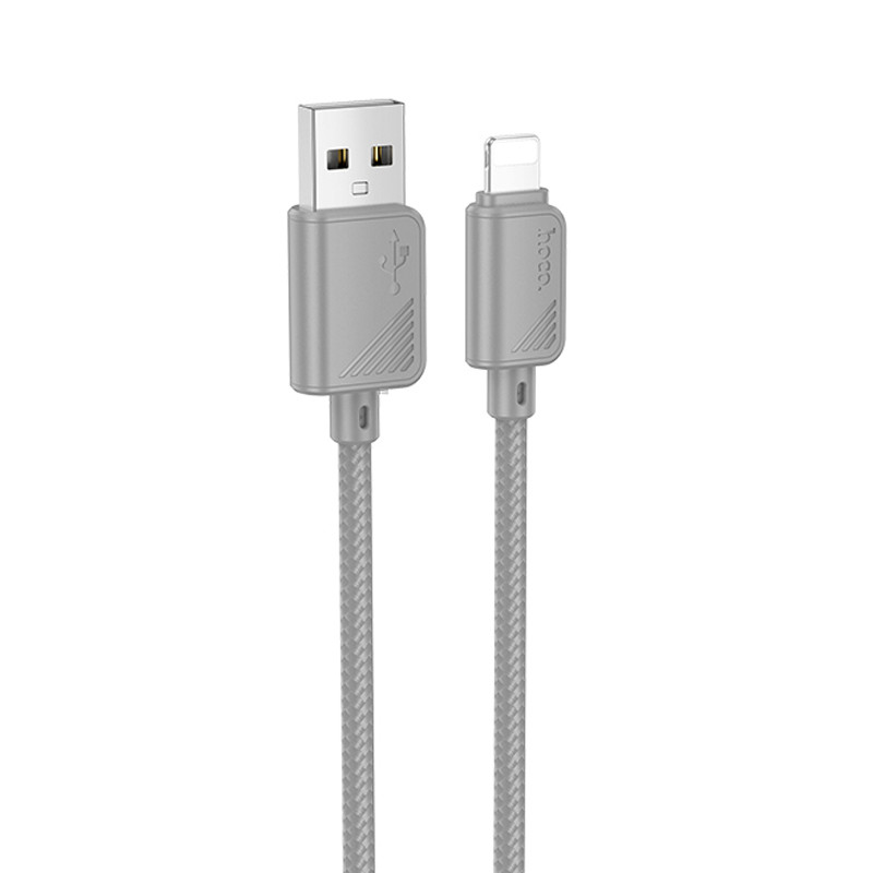 Дата кабель Hoco X113 Beneficio USB to Lightning (1m) на малюнкі №1