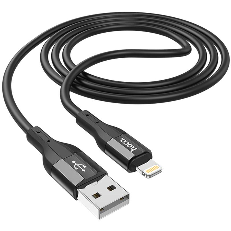 Дата кабель Hoco X72 Creator silicone USB to Lightning (1m) на малюнкі №4