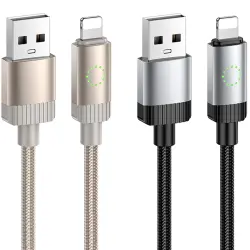 Дата кабель Hoco X117 Star USB to Lightning 2.4A (1m)