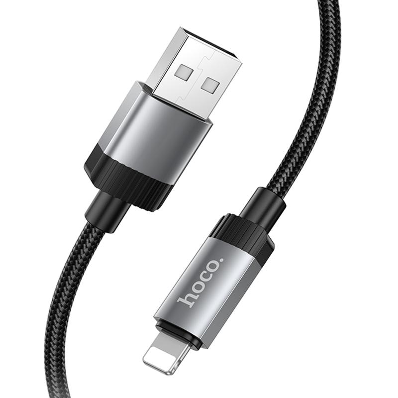 Дата кабель Hoco X117 Star USB to Lightning 2.4A (1m) на малюнкі №3