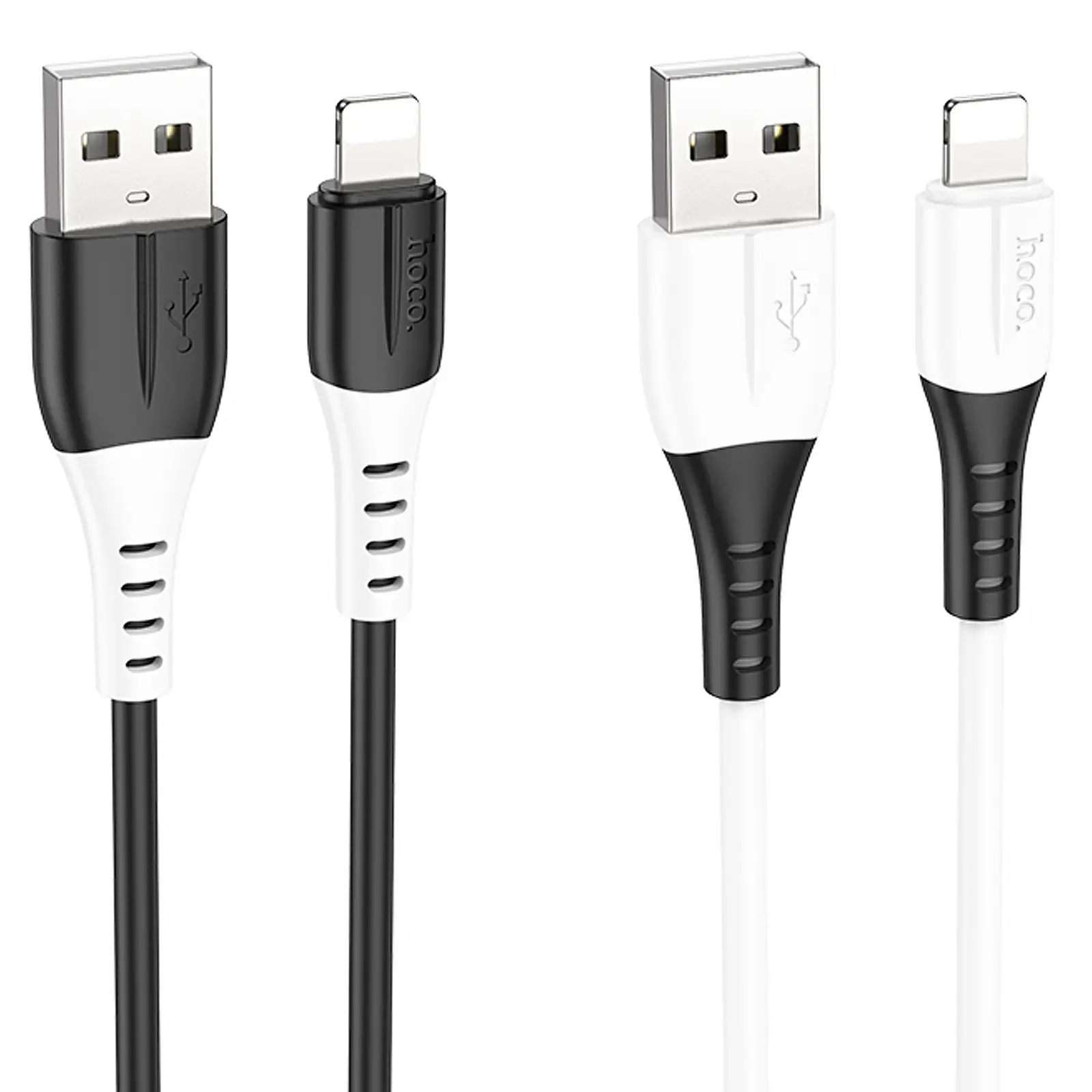 Дата кабель Hoco X82 Silicone USB to Lightning 2.4A (1m), купити оптом з доставкою