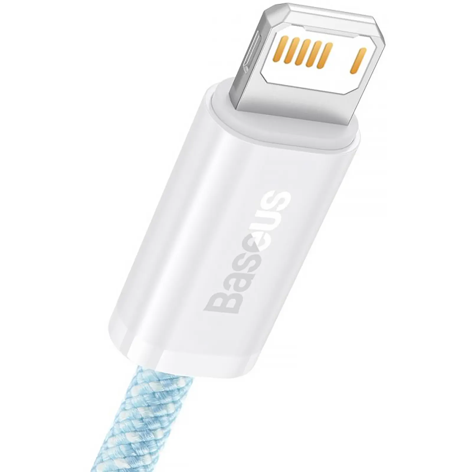 Дата кабель Baseus Dynamic Series USB to Lightning 2.4A (2m) (CALD00050), Blue 2, купити оптом з доставкою