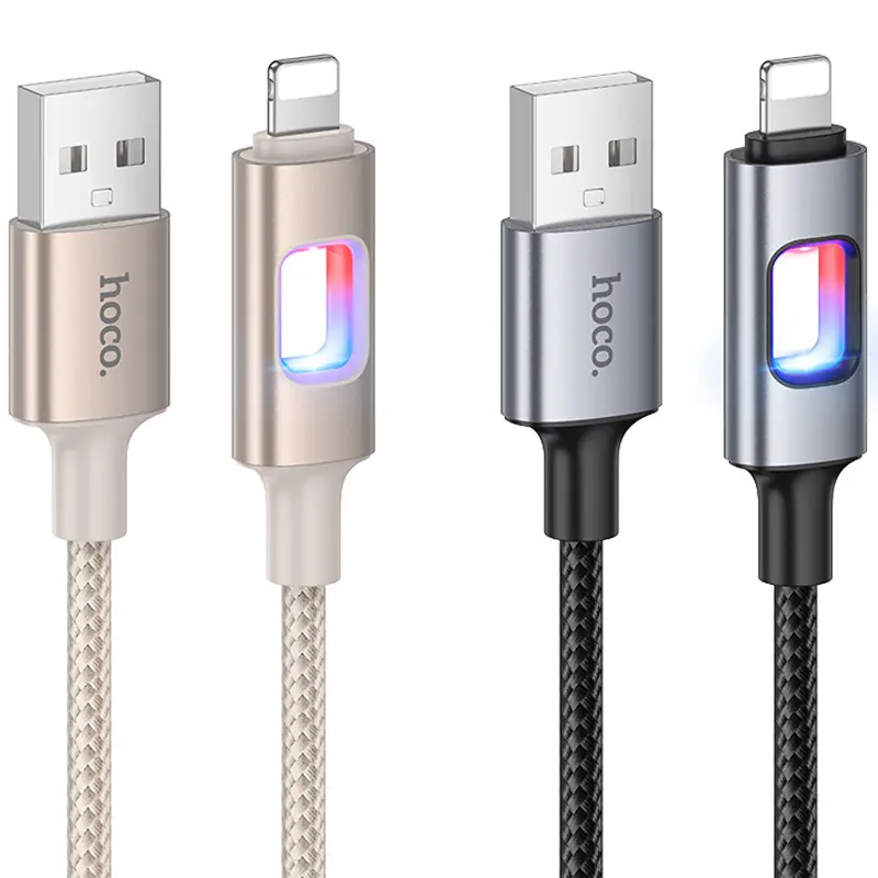 Дата кабель Hoco U144 New USB to Lightning 2.4A (1.2m), купити оптом з доставкою