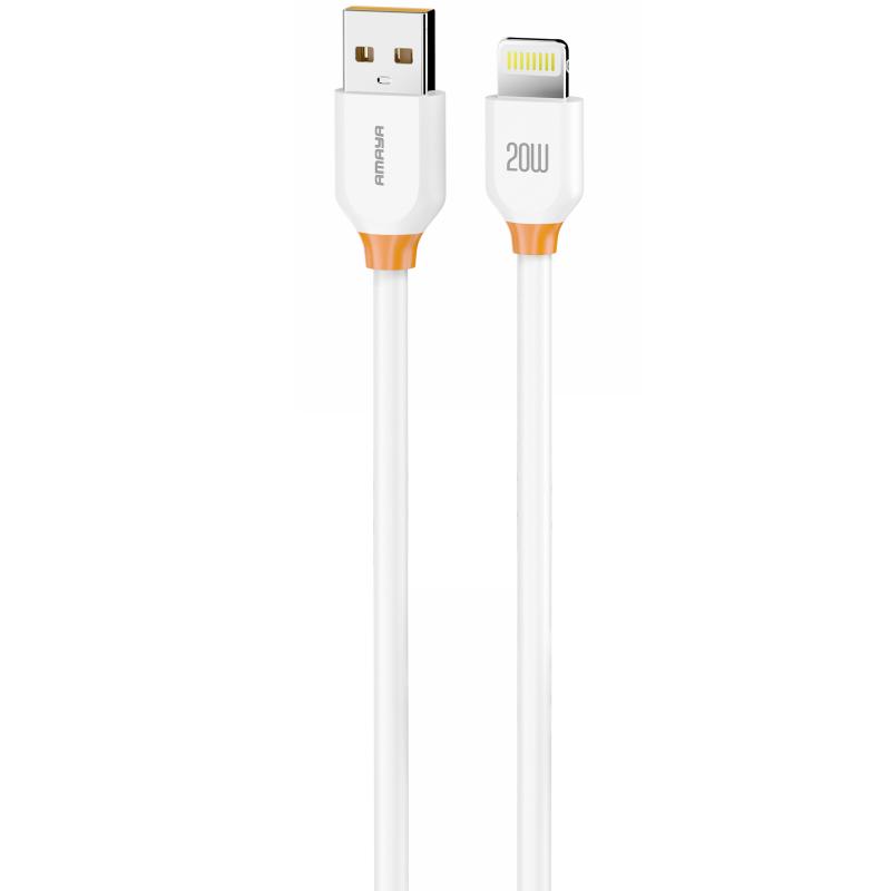 Дата кабель Amaya L09 USB to Lightning 3A (1m) на малюнкі №1