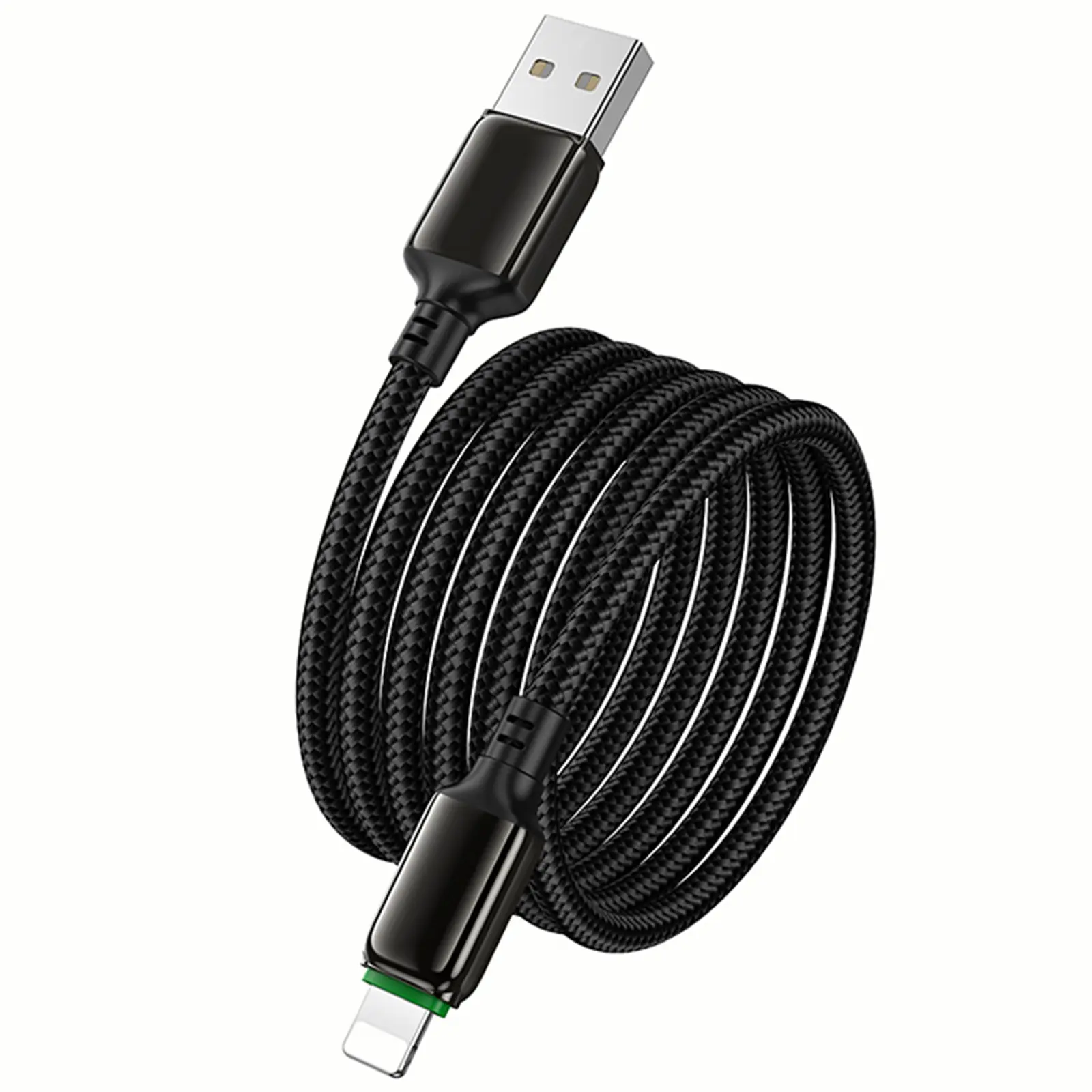 Дата кабель Hoco X127 Exceed USB to Lightning 12W (1m), Black 2, купити оптом з доставкою