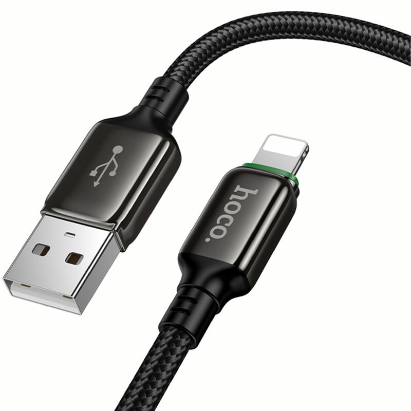 Дата кабель Hoco X127 Exceed USB to Lightning 12W (1m) на картинке №6