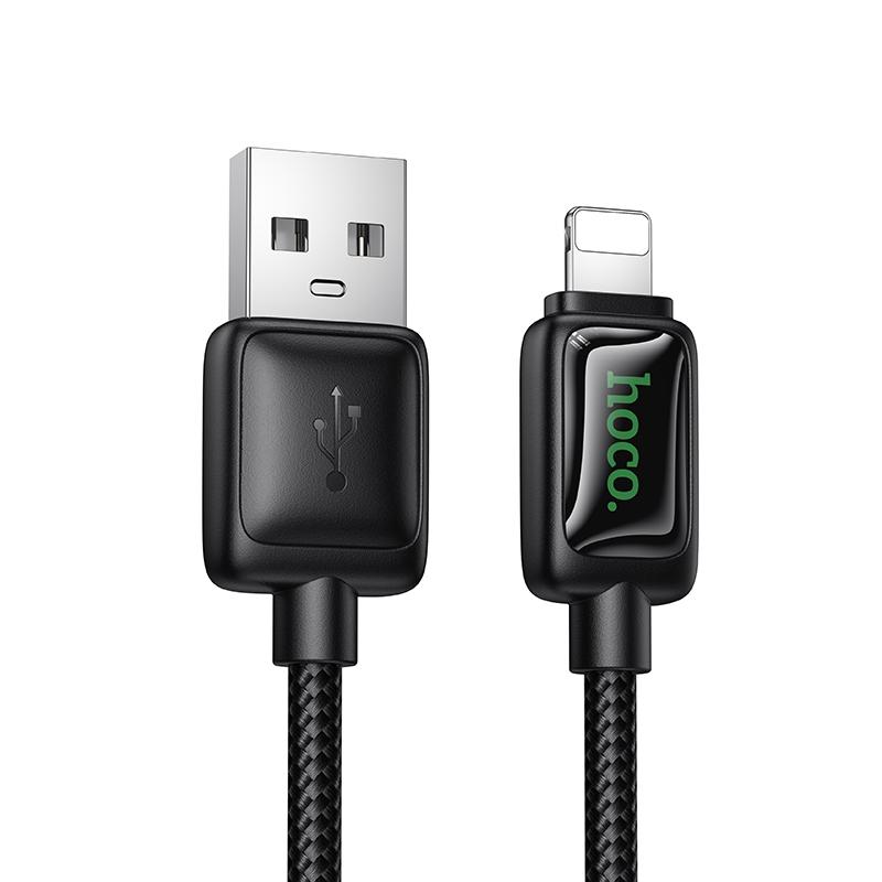 Дата кабель Hoco U146 Mundo USB to Lightning 12W (1.2m) на малюнкі №1