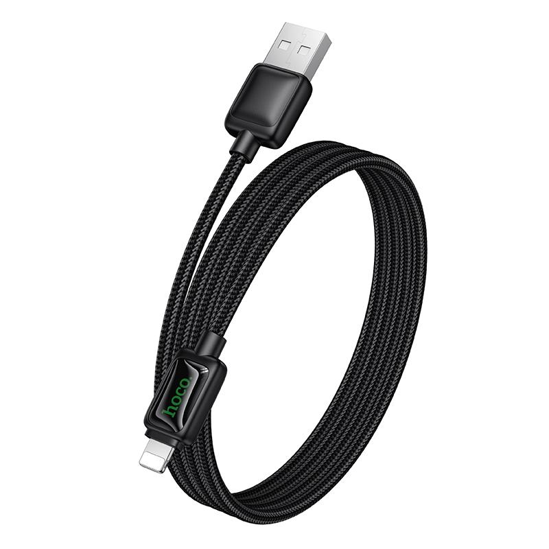 Дата кабель Hoco U146 Mundo USB to Lightning 12W (1.2m) на малюнкі №5