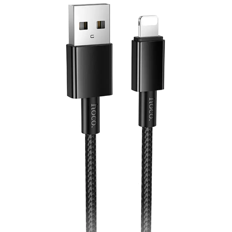 Дата кабель Hoco X119 Energy USB to Lightning 2.4A (1m), купить оптом с доставкой