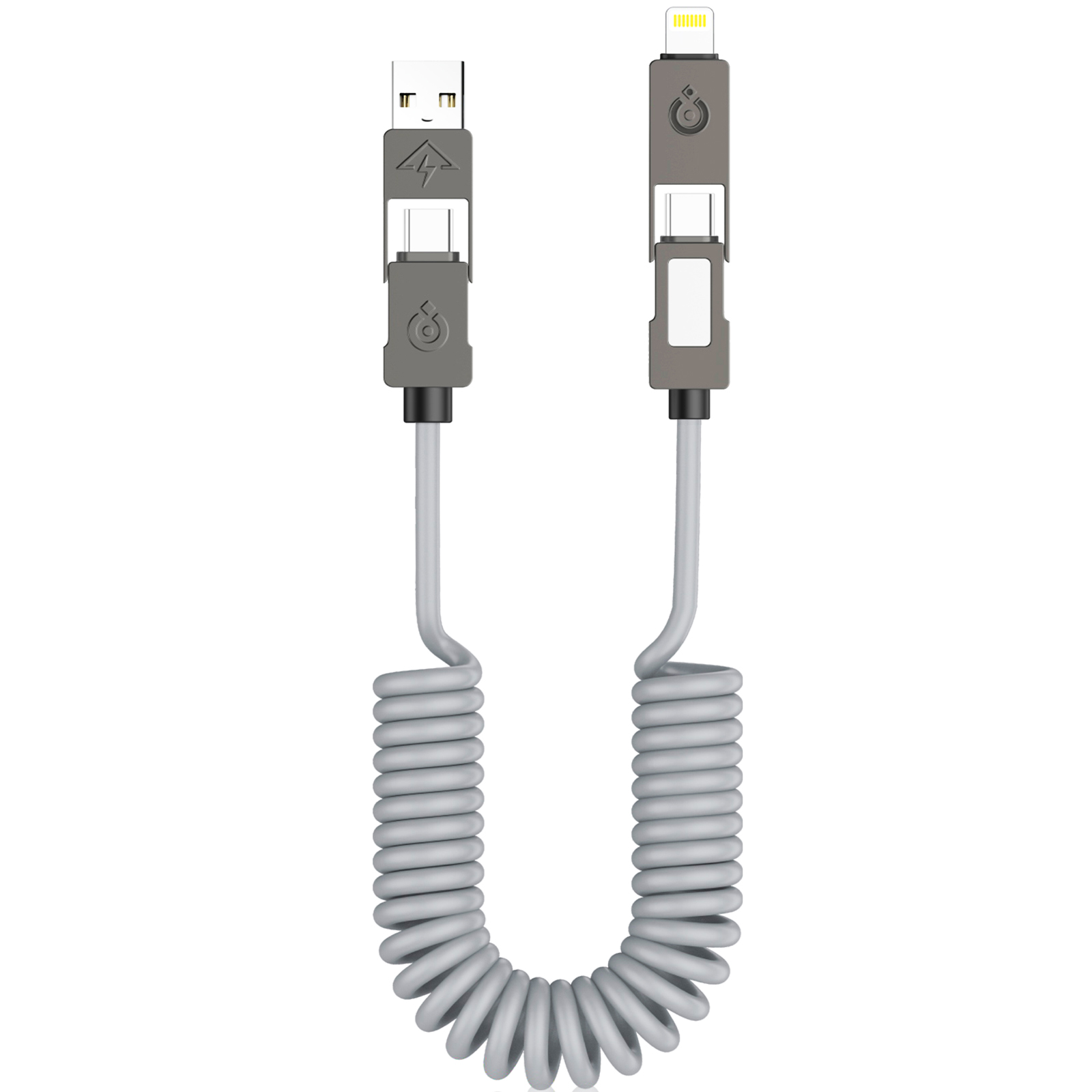 Дата кабель Amaya ACD-340 4in1 Type-C/USB to Lightning/Type-C 240W (2m), купить оптом с доставкой