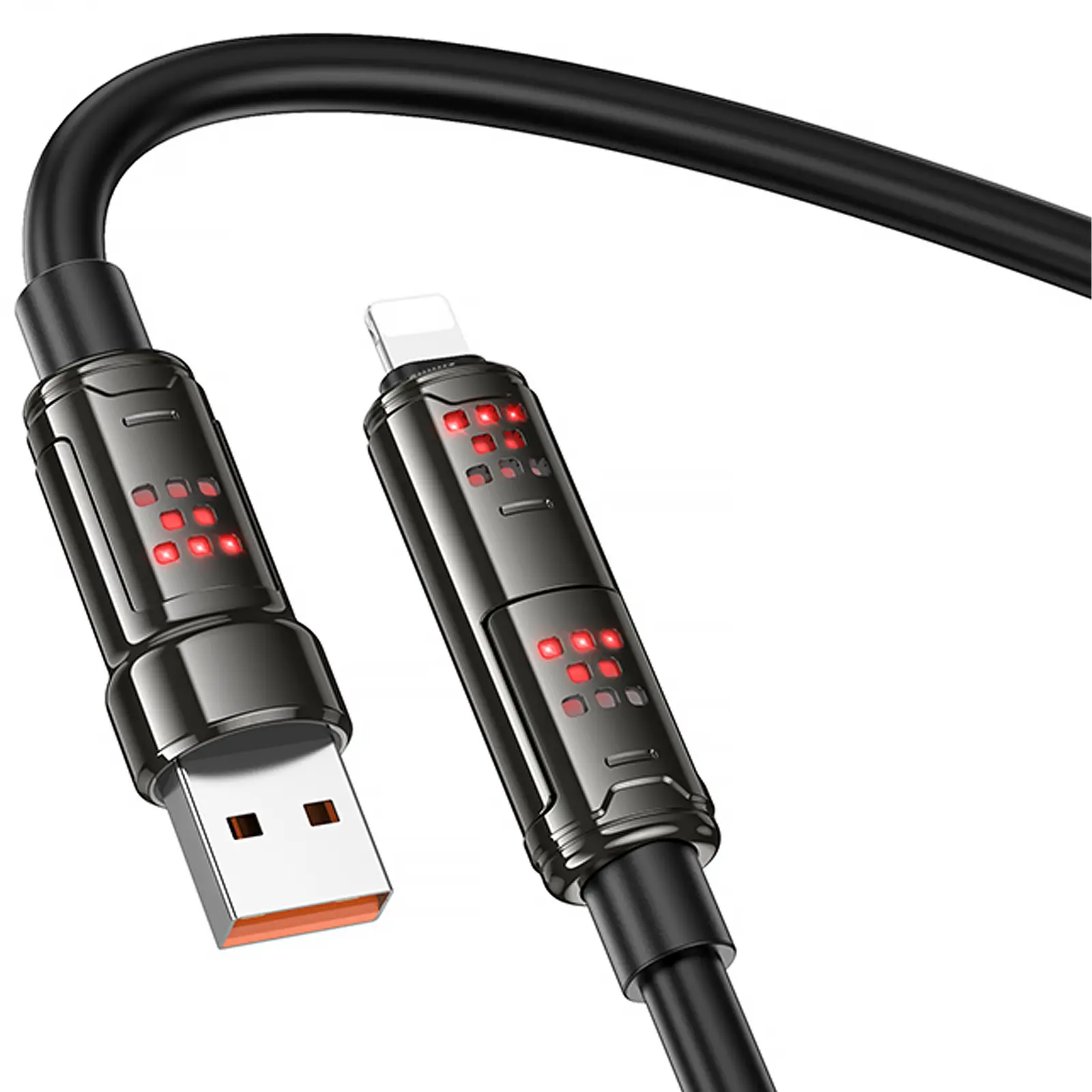 Дата кабель Hoco U143 Joy 4in1 USB to Lightning/Type-C to Type-C 240W (1.2m), Black 2, купить оптом с доставкой
