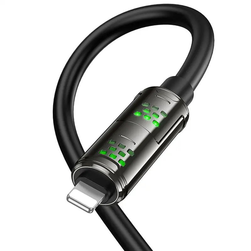 Дата кабель Hoco U143 Joy 4in1 USB to Lightning/Type-C to Type-C 240W (1.2m), Black 5, купить оптом с доставкой