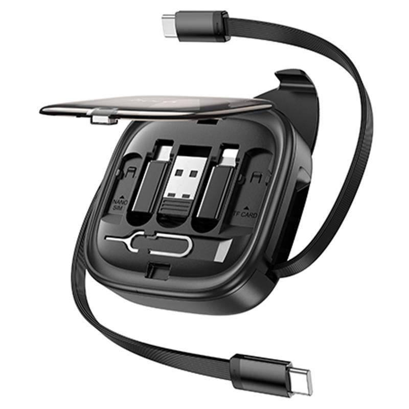 Дата кабель Hoco U140 with cable set 5in1 60W (0.95m) на малюнкі №1