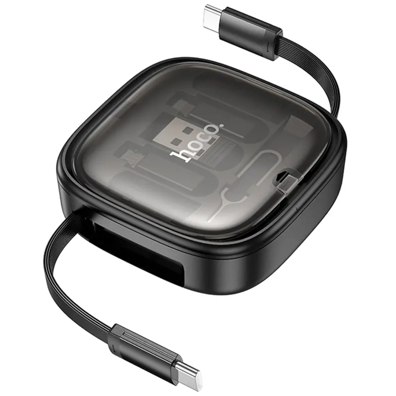 Дата кабель Hoco U140 with cable set 5in1 60W (0.95m), Black 1, купити оптом з доставкою