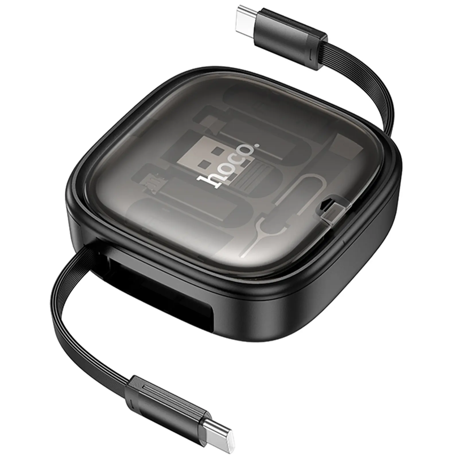 Дата кабель Hoco U140 with cable set 5in1 60W (0.95m), Black 1, купити оптом з доставкою