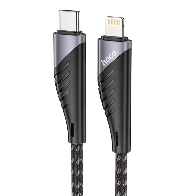 Дата кабель Hoco U95 Freeway 4in1 USB/Type-C to Type-C/Lightning 60W (1.2m) на малюнкі №1