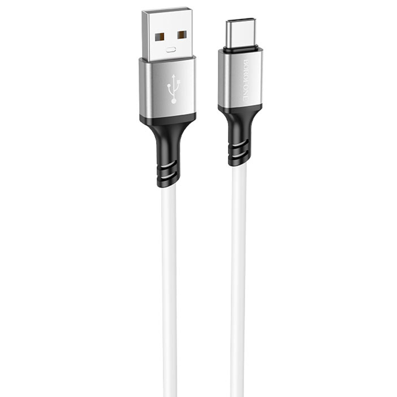 Дата кабель Borofone BX83 Famous USB to Type-C 3A (1m) на картинке №1
