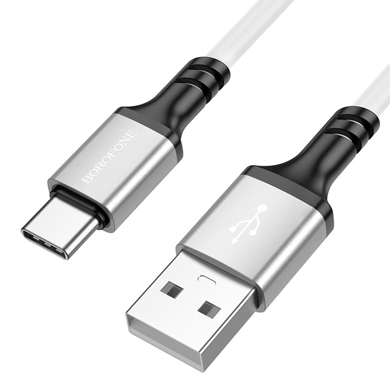 Дата кабель Borofone BX83 Famous USB to Type-C 3A (1m) на картинке №2