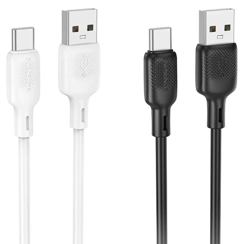Дата кабель Borofone BX113 Lenny USB to Type-C 3A (1m), купить оптом с доставкой