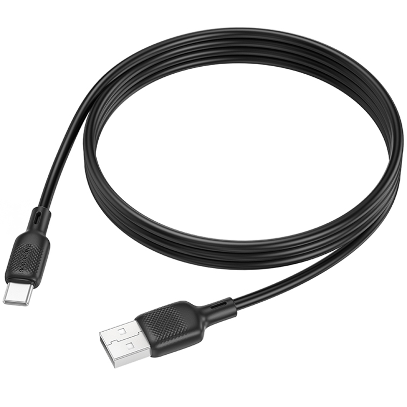 Дата кабель Borofone BX113 Lenny USB to Type-C 3A (1m) на малюнкі №4