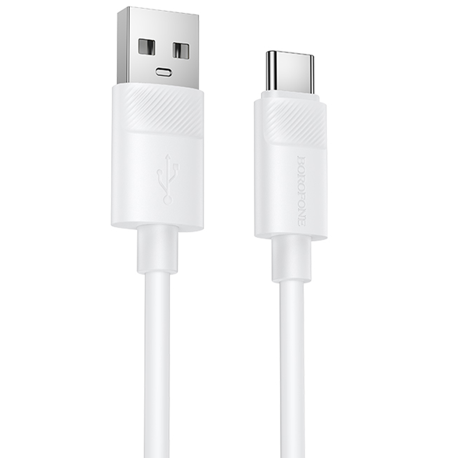 Дата кабель Borofone BX123 Leya USB to Type-C 36W (1m), White, купить оптом с доставкой