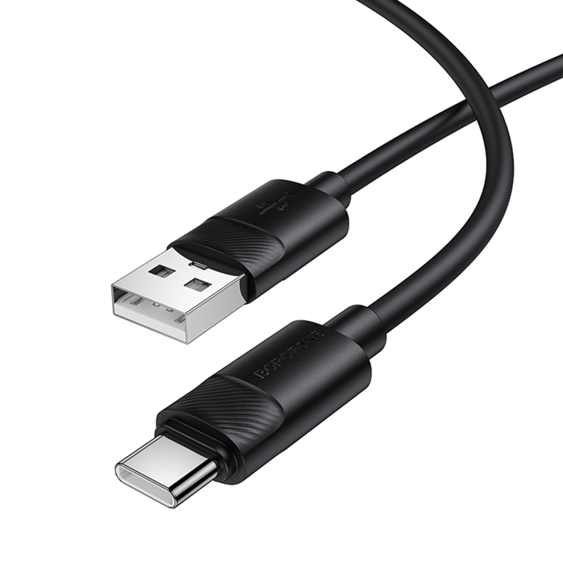 Дата кабель Borofone BX123 Leya USB to Type-C 36W (1m) на картинке №5