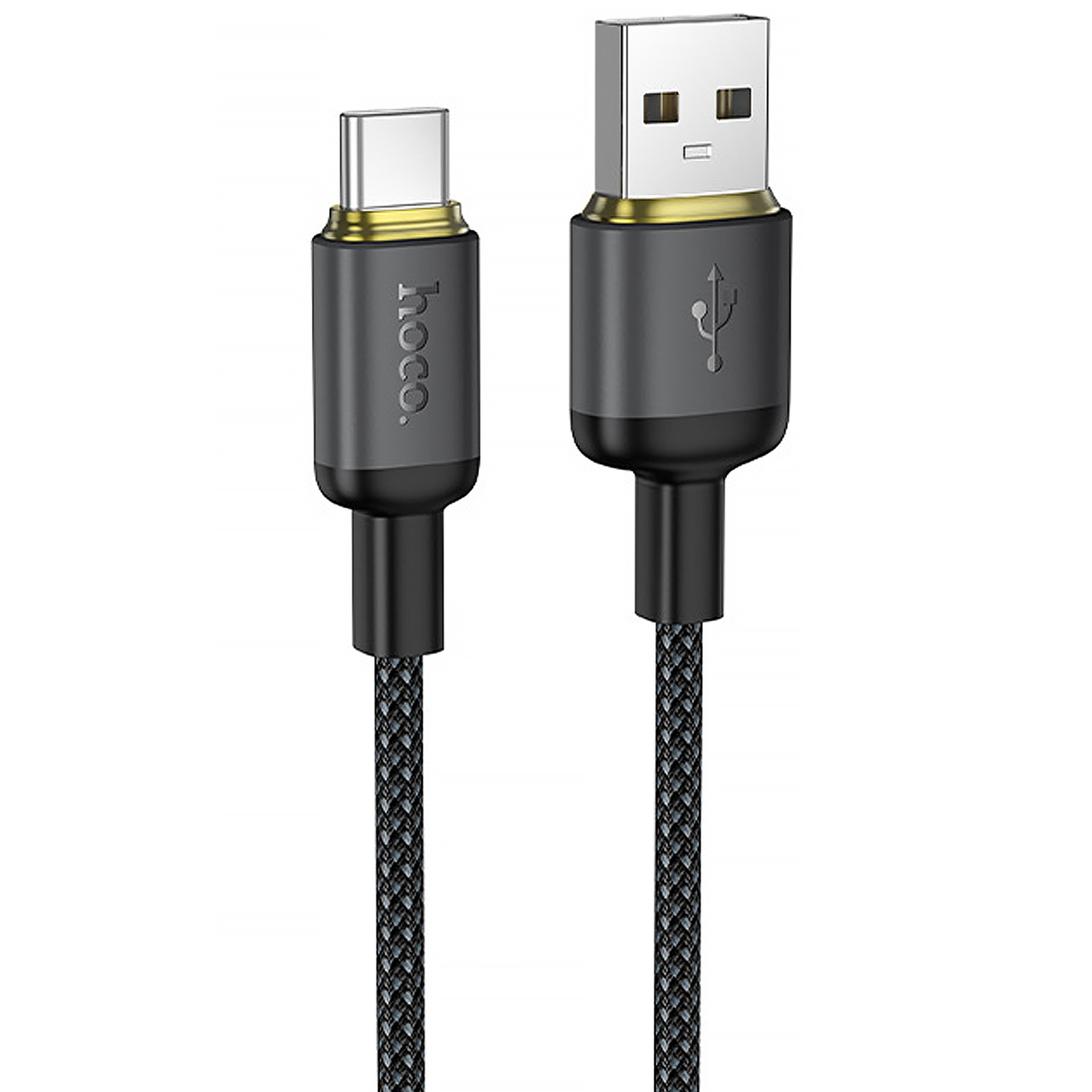 Дата кабель Hoco X128 Benefit USB to Type-C 36W (1m), Black, купить оптом с доставкой
