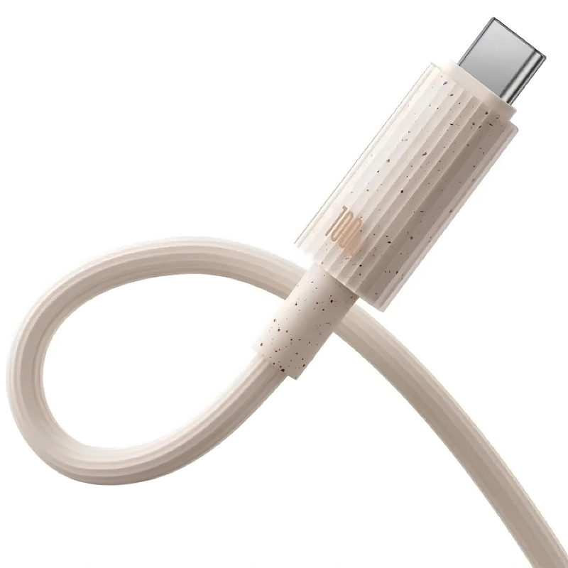 Уценка Дата кабель Baseus Habitat Series Fast Charging USB to Type-C 100W (2m) (P1036020), Поврежденная упаковка / Wheat Pink 1, купить оптом с доставкой