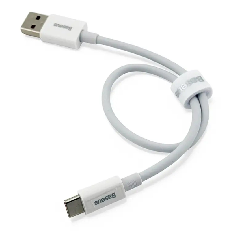 Дата кабель Baseus Superior Series Fast Charging USB to Type-C 100W (0.25m) (P10320102) на картинке №3