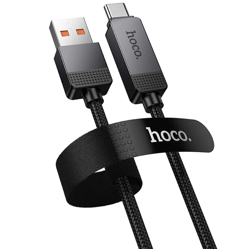 Дата кабель Hoco U154 Matrix USB to Type-C 100W (1m) на малюнкі №4