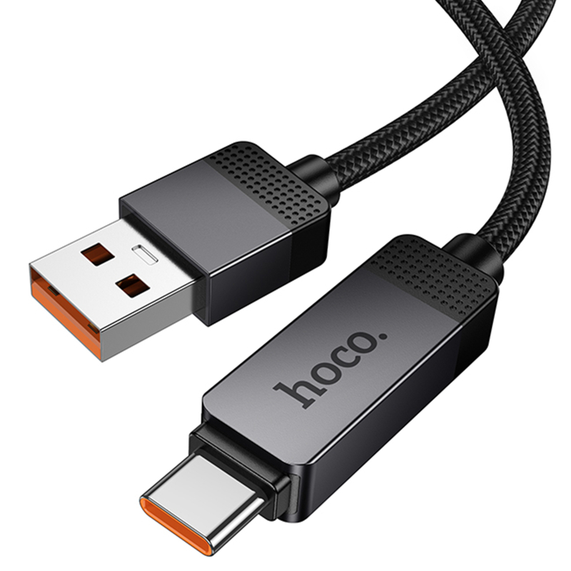 Дата кабель Hoco U154 Matrix USB to Type-C 100W (1m) на малюнкі №6