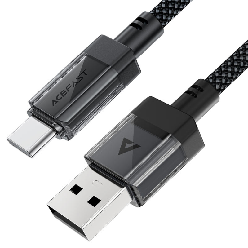 Дата кабель Acefast C12-04 USB to Type-C 3A (1.2m) на малюнкі №2