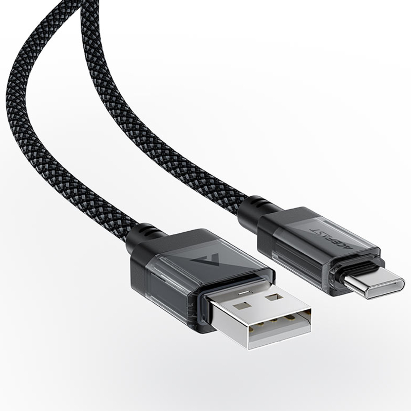 Дата кабель Acefast C12-04 USB to Type-C 3A (1.2m) на малюнкі №3