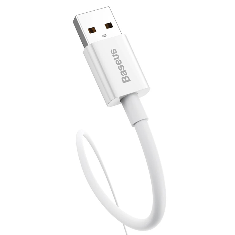 Дата кабель Baseus Superior Series Fast Charging USB to Type-C 100W (2m) (P10320102214), Moon White 1, купить оптом с доставкой