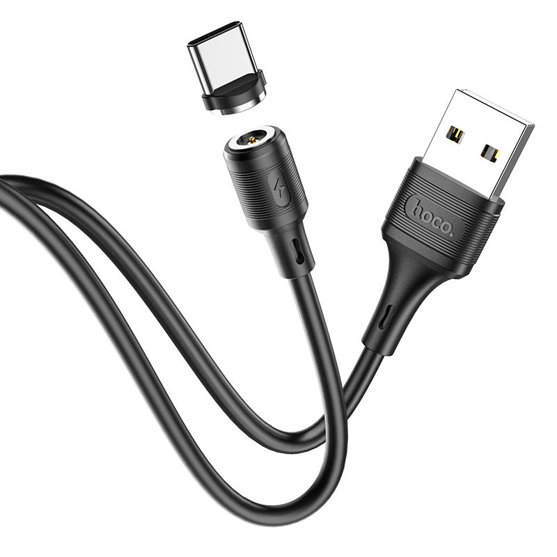 Дата кабель Hoco X52 Sereno magnetic USB to Type-C (1m) на малюнкі №5
