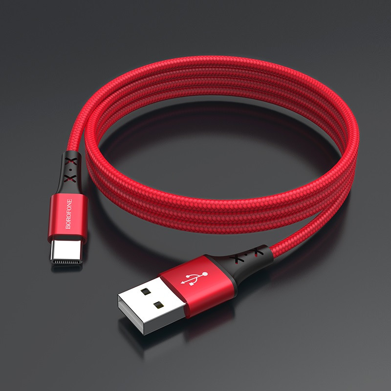 Дата кабель Borofone BX20 Enjoy USB to Type-C (1m) Зображення №3 Дата кабель Borofone BX20 Enjoy USB to Type-C (1m) дивитися фото №3