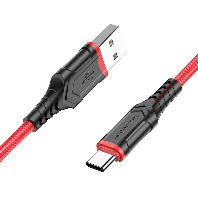 Дата кабель Borofone BX67 USB to Type-C (1m) Зображення №2 Дата кабель Borofone BX67 USB to Type-C (1m) дивитися фото №2