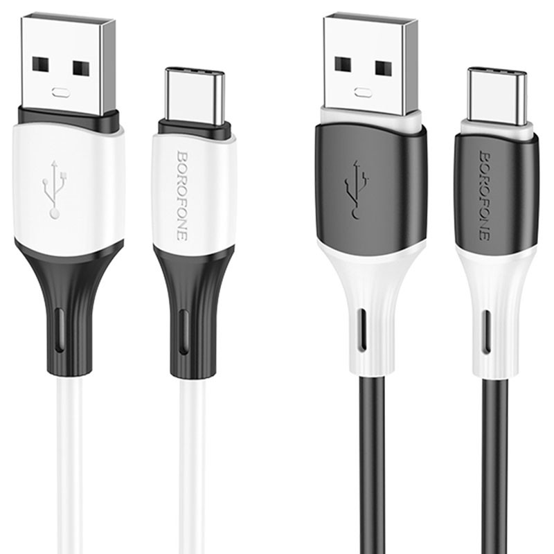 Дата кабель Borofone BX79 Silicone USB to Type-C 30W (1m), купить оптом с доставкой