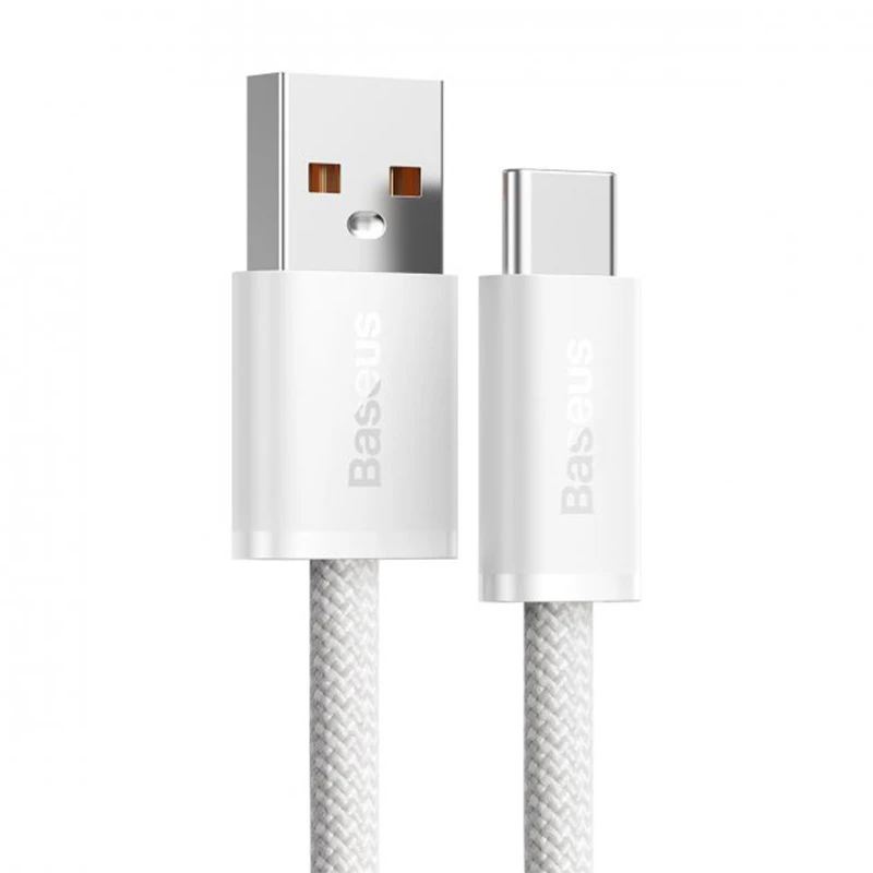 Дата кабель Baseus Dynamic Series USB to Type-C 100W (1m) (CALD000616), White 1, купить оптом с доставкой
