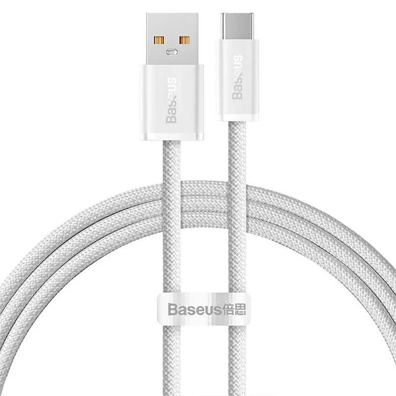 Дата кабель Baseus Dynamic Series USB to Type-C 100W (2m) (CALD00070), White, купить оптом с доставкой