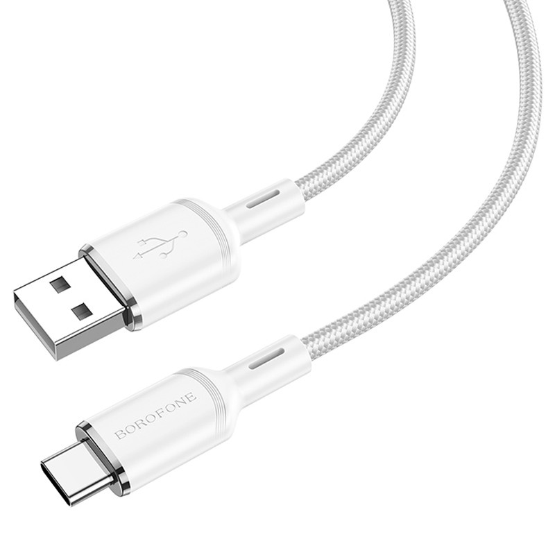 Дата кабель Borofone BX90 Cyber USB to Type-C (1m) Зображення №1 Дата кабель Borofone BX90 Cyber USB to Type-C (1m) дивитися фото №1