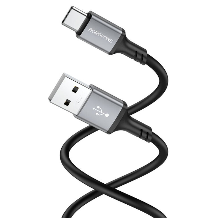 Дата кабель Borofone BX83 Famous USB to Type-C 3A (1m) на картинке №2