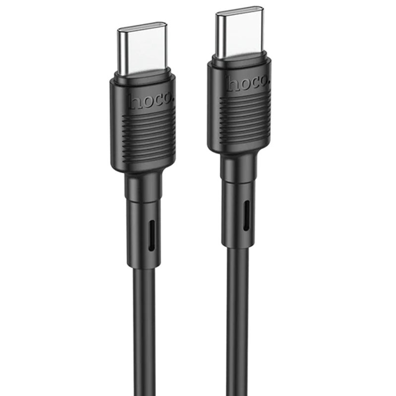 Дата кабель Hoco X83 Victory PD 60W Type-C to Type-C (1m) Зображення №1 Дата кабель Hoco X83 Victory PD 60W Type-C to Type-C (1m) дивитися фото №1
